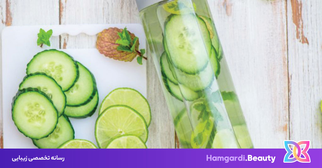 ماسک خیار و گلاب؛ راز شفافیت و نرمی پوست