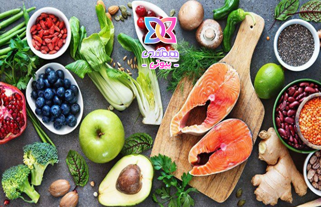 کاهش آثار پیری با تغذیه صحیح پوست